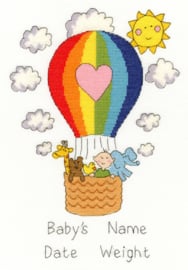 Borduurpakket June Armstrong - Balloon Baby - Bothy Threads  bt-xnb08