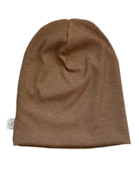 Beanie ribtricot