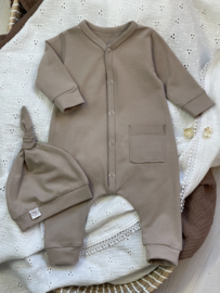 Mutsje Donker Beige Bio