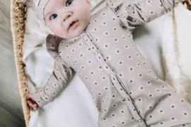 Boxpakje daisy beige ruffle schouders