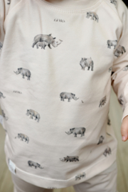 Raglan shirt rhino