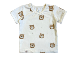 V hals shirtje bear bio