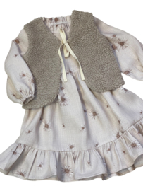 Boho tetra jurkje met bloemen