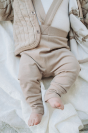 Salopette beige bio