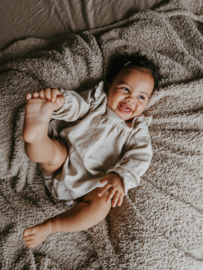 Bubbelromper linnen (licht beige afgebeeld)
