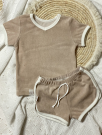 Badstof zomerset zand