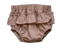 Linnen ruffle bloomer