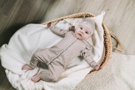 Boxpakje daisy beige ruffle schouders