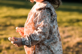 Bubbelromper poplin beachflower