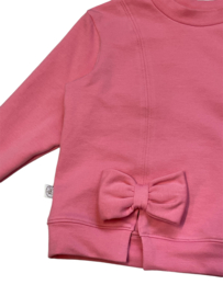 Sweater met strik roze