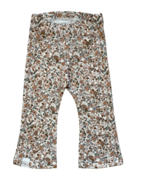 (flared) Legging trendy flowers