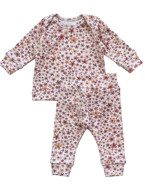 Set bloemetjes rib