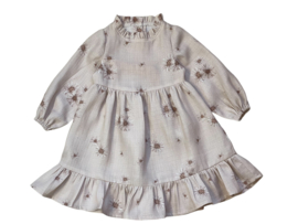 Boho tetra jurkje met bloemen