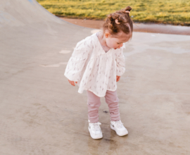 Hydrofiel blouse lavendel