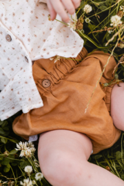 Bloomer linnen camel