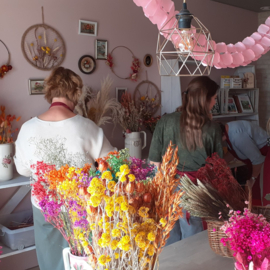 Privé Workshop lentekrans - verjaardag