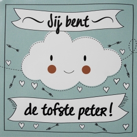 Sticker Voor meter/peter -  Funny Clouds