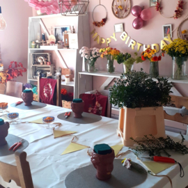 Privé Workshop bloemschikken - verjaardag