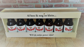 Gepersonaliseerd kratje bier - Duvel