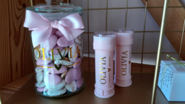 Bellenblazer roze
