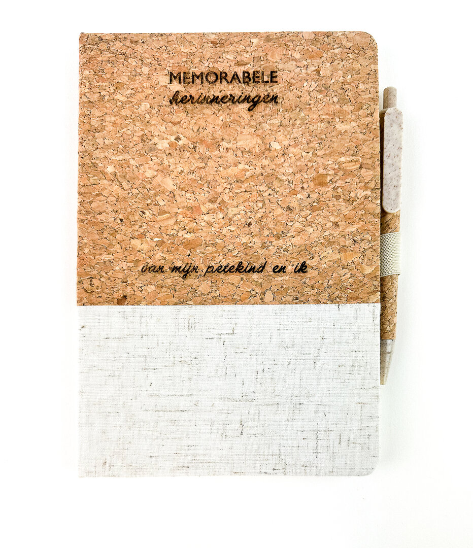 Notitieboek met pen - Memorabele herinneringen van mijn petekind en ik