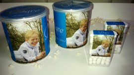 Gepersonaliseerd tic-tac doosje - munt