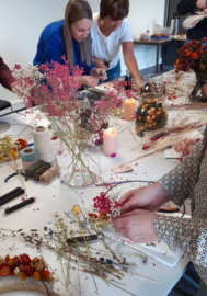 Workshop Spiegel met droogbloemen - zaterdag 25 mei