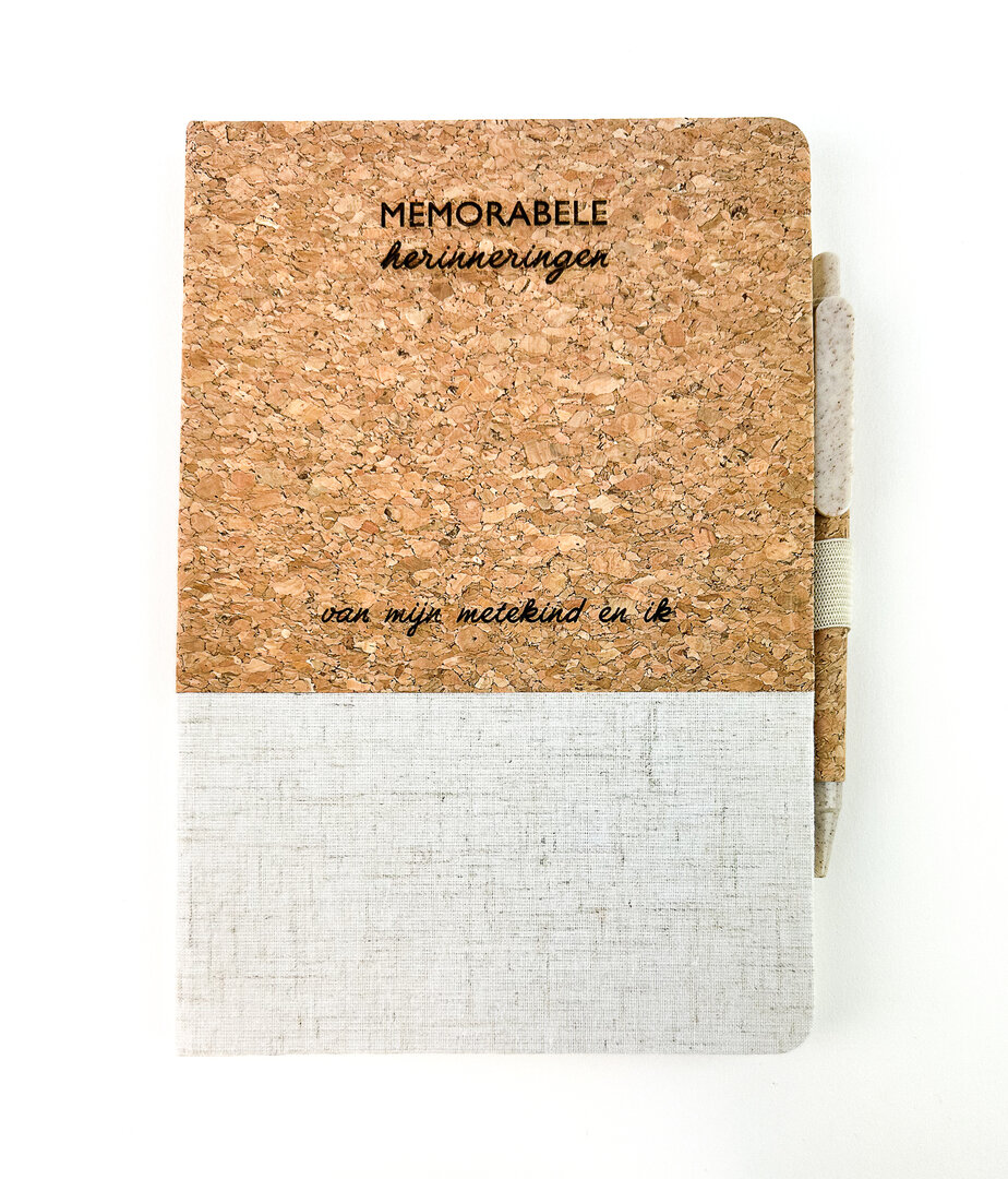 Notitieboek met pen - Memorabele herinneringen van mijn metekind en ik