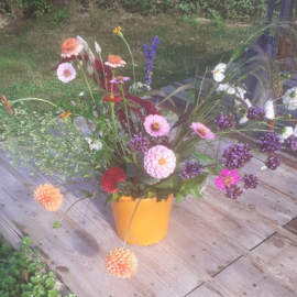 Workshop in de bloementuin: Pluk je veldboeket -  zaterdag 26 juli