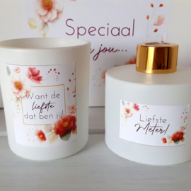 Cadeau - voor de liefste meter en peter