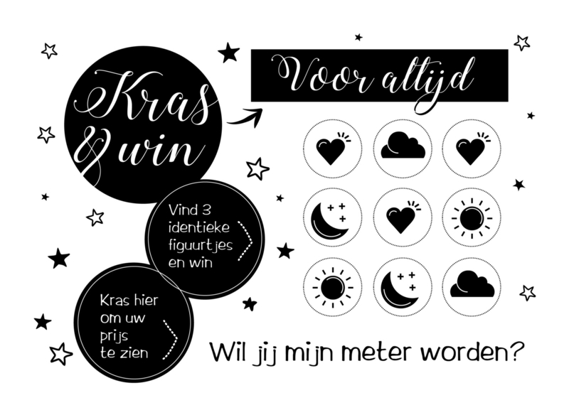 Wil jij mijn meter/peter zijn? | Zoet Geluk