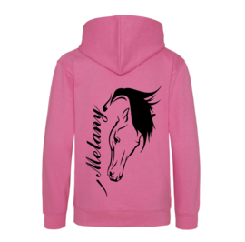 Paard met naam hoodie