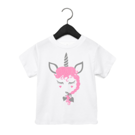 Tshirt met unicorn