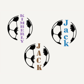 Voetbal met naam