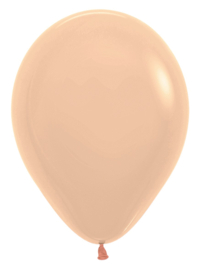 Sempertex ballon  30 cm fashion Mat malibu peach – 12 inch (30 cm) – 50 stuks