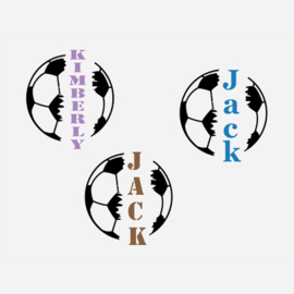 Voetbal met naam