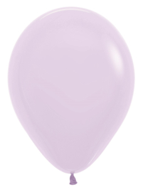 Sempertex ballon  30 cm fashion Mat pastel lilac– 12 inch (30 cm) – 50 stuks