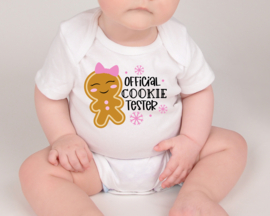 Official cookie tester romper