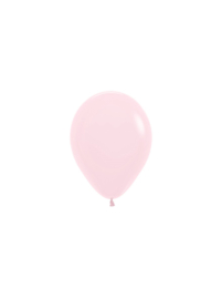 Sempertex ballon  30 cm pastel matte pink – 5 inch (12 cm) – 50 stuks