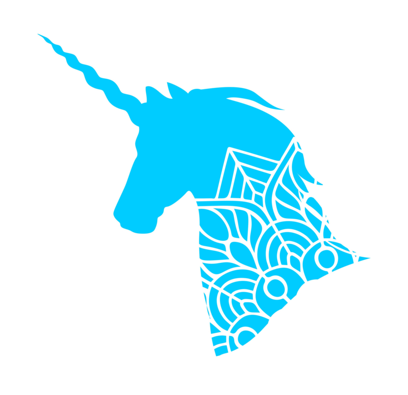 Unicorn mandala