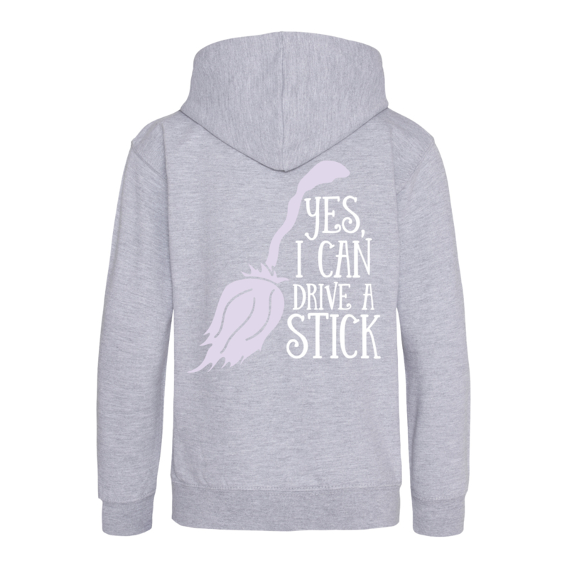 Hoodie "Yes I can drive a stick"