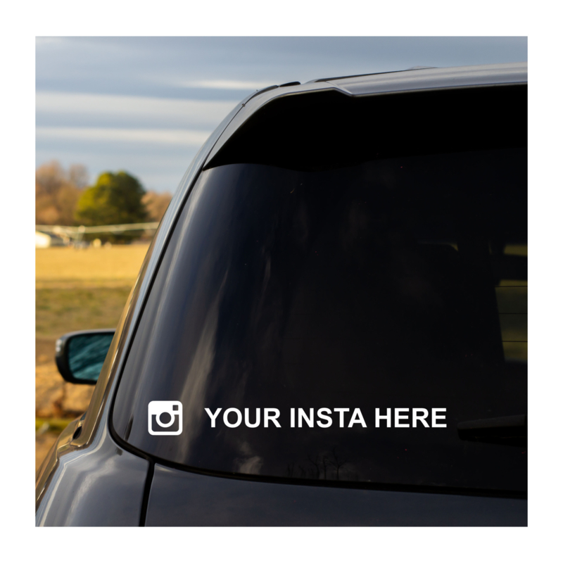 Autosticker Instagram Sticker