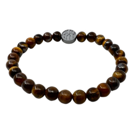 BASIC BEADS Tigereye Brown