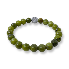 BASIC BEADS Green Silver