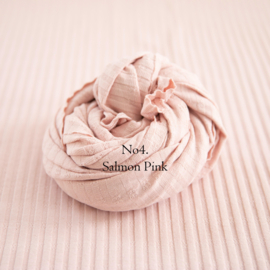 Wrap and Sleepy hat -  Lou Salmon Pink