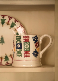 1/2 Pt Mok Christmas Crackers Emma Bridgewater