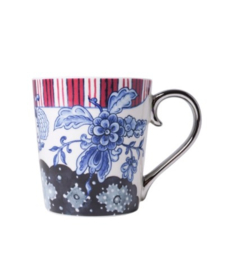 Mok Delft Chintz Heinen Delfts Blauw