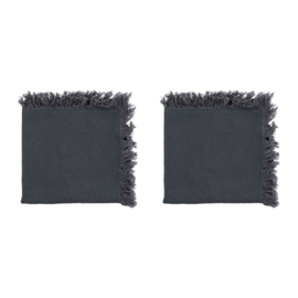 Servetten Dark Grey Nalia Côté Table