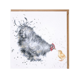 Kaart 'Mother Hen' - Wrendale Designs