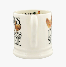 1/2 Pt Mok Rise & Shine Eggs & Toast Emma Bridgewater